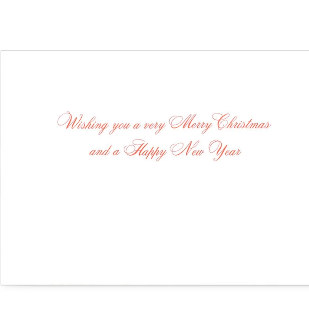 Christmas cards, 18 with envelopes
